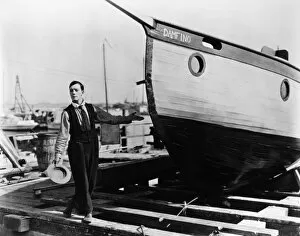 1922 Collection: BUSTER KEATON (1896-1966). American comedian. In the film The Boat, 1922