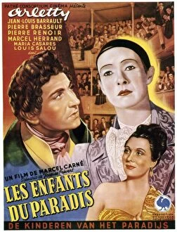 Louis Collection: CHILDREN OF PARADISE, 1945. French poster for the film Les Enfants du Paradis