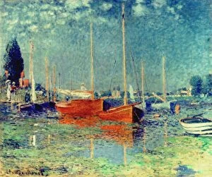 Impressionist Collection: CLAUDE MONET: ARGENTEUIL. Oil on canvas