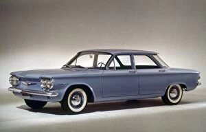 Sedan Collection: CORVAIR, 1960. A Chevrolet Corvair sedan, 1960