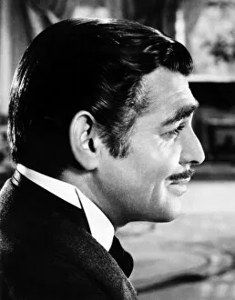 Famous Faces Framed Print Collection: GONE WITH THE WIND, 1939. Clark Gable as Rhett Butler