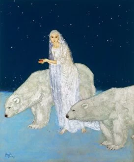 Edmond Collection: Illustration by Edmond Dulac for The Dreamer of Dreams, by Queen Marie of Romania