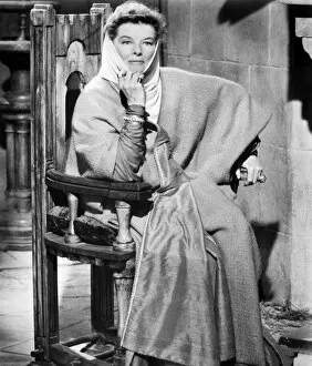 Movie Star Collection: KATHARINE HEPBURN (1907-2003). American actress. As Eleanor of Aquitaine in The Lion in Winter, 1968