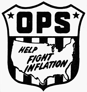 Off Ice Collection: Logo for the Office of Price Stabilization, established in the United States in 1951 to control