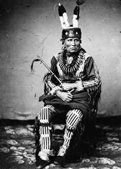 James Collection: PETALESHARO II (1823-1874). Also known as Man Chief. Chaui or Grand Pawnee Native American chief