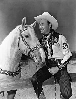 Fashion Collection: ROY ROGERS (1912-1998). Leonard Slye. American singing cowboy actor