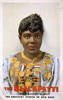 Portraits Collection: SISSIERETTA JONES (1868-1933). American opera singer. Also known as the Black Patti