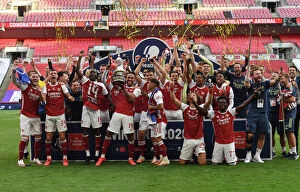 Fa Cup Collection: Arsenal Wins FA Cup Over Chelsea in Empty Wembley Stadium (2020)
