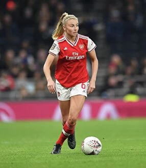 Related Images Collection: Tottenham Hotspur vs Arsenal: FA Womens Super League Clash - Arsenal's Leah Williamson in Action