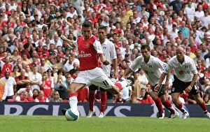 Fulham Mouse Mat Collection: Van Persie Scores Penalty: Arsenal Leads Fulham 2-1, 2007