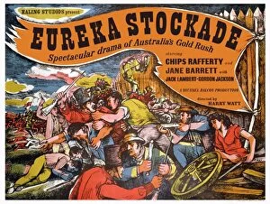 Ealing Framed Print Collection: Eureka Stockade quad poster