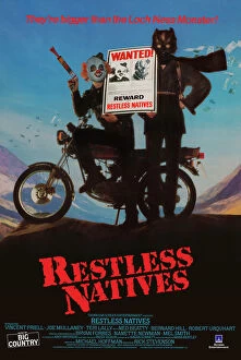 Related Images Canvas Print Collection: Restless Natives (1985) UK release one sheet poster