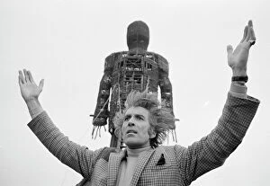 Black and White Canvas Print Collection: A scene from the Wicker Man