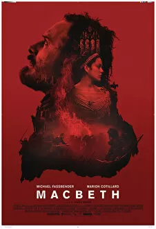 Television Photographic Print Collection: One sheet poster for the UK release of Macbeth (2015)