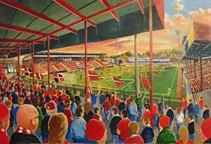 Related Images Photographic Print Collection: Bootham Crescent Stadium Fine Art - York City Football Club