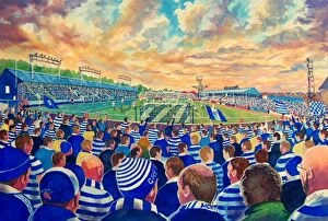 Related Images Framed Print Collection: Cappielow Park Stadium Fine Art - Greenock Morton Football Club