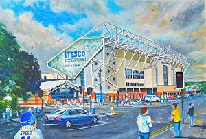 Elland Road Stadium Fine Art Print - Leeds United Football Club
