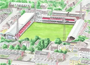 Related Images Collection: Football Stadium - Brentford FC - Griffin Park