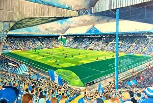 Football Posters Canvas Print Collection: Hillsborough Stadium Fine Art - Sheffield Wednesday FC