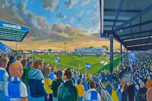 Rugby Framed Print Collection: Memorial Ground Stadium Fine Art - Bristol Rovers Football Club