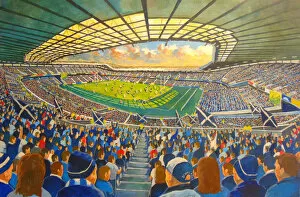 Rugby Jigsaw Puzzle Collection: Murrayfield Stadium Fine Art - Scotland Rugby Union