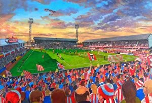 England Collection: Roker Park Stadium Fine Art - AFC Sunderland