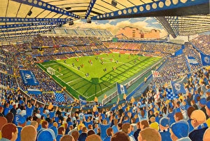 Related Images Fine Art Print Collection: Stamford Bridge Stadium - Chelsea FC