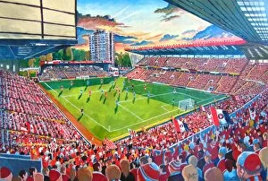 Related Images Collection: The Valley Stadium Fine Art - Charlton Athletic Football Club