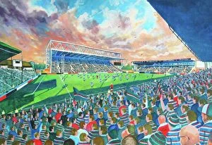 Rugby Framed Print Collection: Welford Road Stadium Fine Art - Leicester Tigers Rugby Union Club