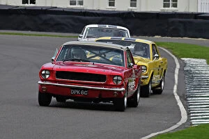 Craig Davies Collection: CJ13 6238 Craig Davies, Darren Turner, Ford Mustang