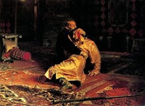 Terrible Collection: In 1581, Ivan beat his son, Ivan in a heated argument causing his sons death