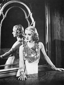 History Premium Framed Print Collection: Bette Davis (1908-1989) as an infatuated flapper in The Rich Are Always With Us