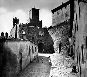 Italian Heritage Framed Print Collection: Castiglione Della Pescaia. Tuscany. Italy. 1949