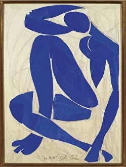 Naked Collection: France, Nice, Blue Nude IV, 1952