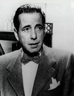 Person Collection: Humphrey Bogart, American actor