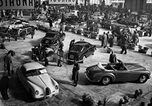 Italian Heritage Framed Print Collection: International Motor Show. 1950