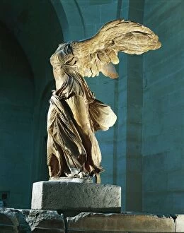 Grouper Poster Print Collection: The Nike or Victory of Samothrace, marble