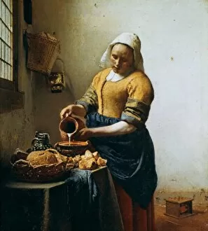 Genre Collection: The Servant also called The Milkmaid or The Kitchen Maid c1660
