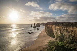 Sunset landscapes Collection: 12 Apostle, Great Ocean Road, Australia