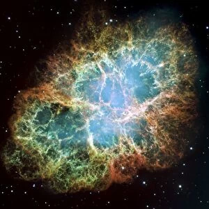 Space exploration Framed Print Collection: Amazing Crab Nebula
