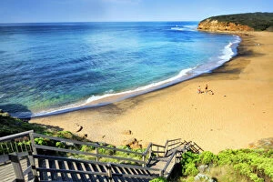 Majestic historic structures Premium Framed Print Collection: Enjoyment at Bells Beach near Torquay, Victoria, Australia, South Pacific