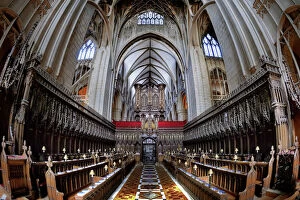 Gloucester Collection: Gloucester Cathedral, Gloucestershire, England