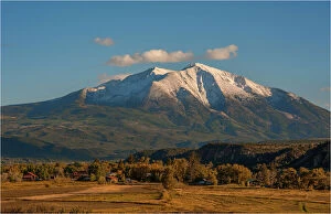 Landscape photography Jigsaw Puzzle Collection: Mount Sopris view, Colorado, south west United States of America