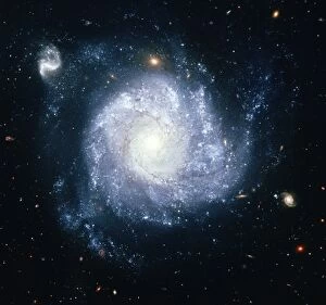 NASA history Premium Framed Print Collection: Spiral galaxy (NGC 1309)