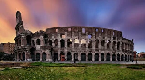 Colosseum Collection: Sunrise at the Colosseum, Rome, Lazio, Italy