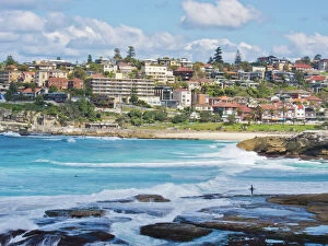 Sydney Mouse Mat Collection: Surfer at Bronte Beach