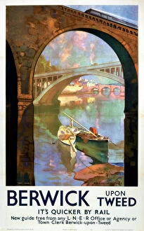Related Images Premium Framed Print Collection: Berwick-upon-Tweed, LNER poster, 1941