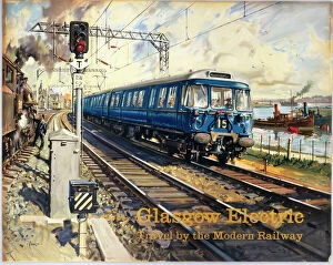Glasgow Collection: Glasgow Electric, BR (ScR) poster, c 1960