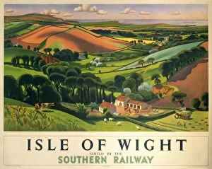Railway Posters Collection: Isle of Wight, SR poster, 1946