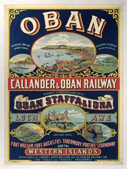 North Island Photo Mug Collection: Oban - Callander & Oban Railway, LNER poster, 1923-1947